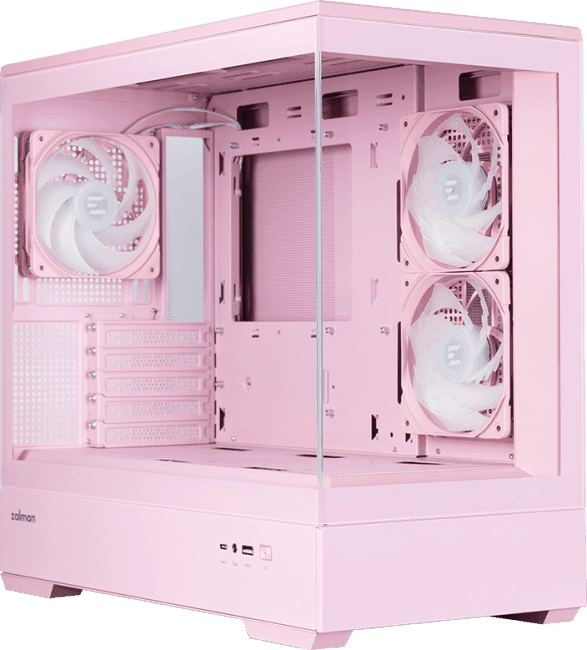 P30 Pink V2 Корпус Zalman Minitower P30 Pink V2 (mATX, без БП)