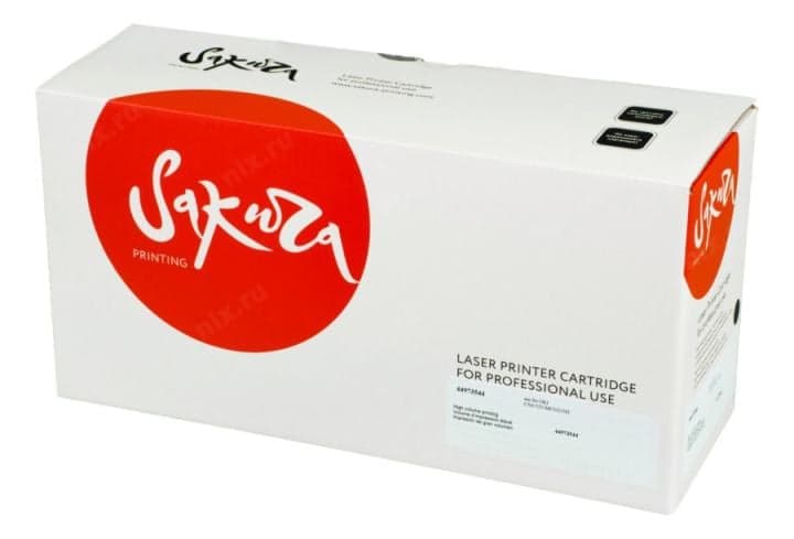 SA44973544 Картридж SAKURA 44973544 для OKI C301/321/MC332/342, черный, 2200 к.