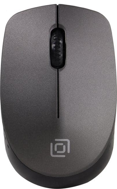 OKLICK Wireless Optical Mouse <486MW> <Black&Grey> (RTL) USB 3btn+Roll <1196552>