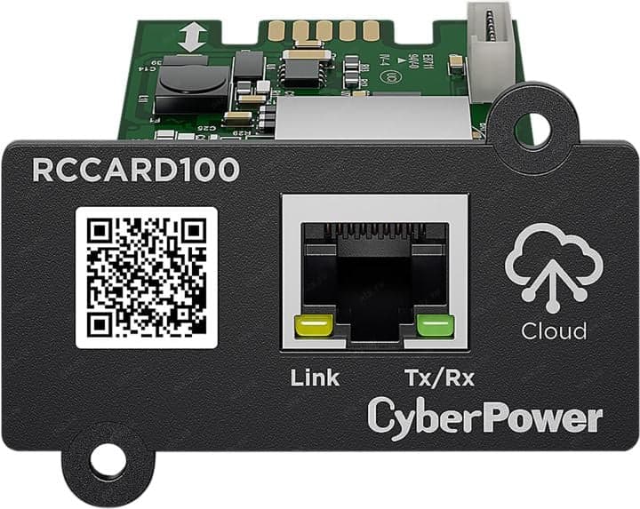 Cyberpower RCCARD100 Карта облаачного мониторинга/ Cloud monitoring card CyberPower RCCARD100 NEW для 1ф устройств