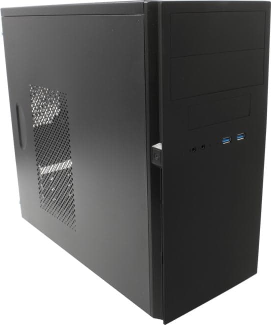 Minitower Powerman ES725BK MicroATX 450W (24+2x4+6пин)