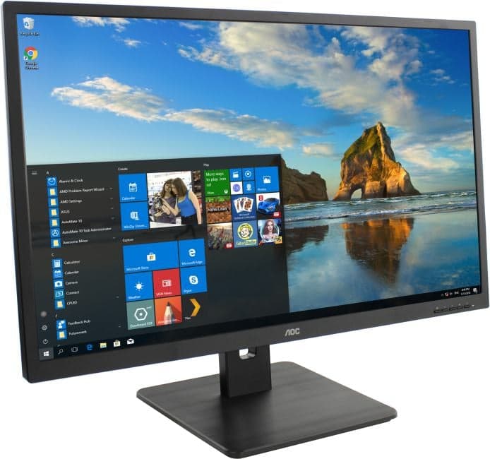 31.5" ЖК монитор AOC Q32P2 <Black> (LCD, 2560x1440, HDMI, DP, USB3.2 Hub)