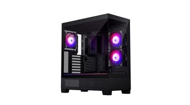 Miditower PHANTEKS 523 XT View <PH-XT523V1_DBK01_RU> Black ATX, без БП, с окном