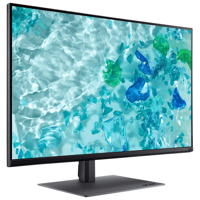 UM.JB7CD.102 Монитор Acer B327QKB1bmiiprzx 31,5'', 16:9, VA, UHD, 1/4ms, 300cd, 60Hz, HDMI, DP, USB, SPK, HAS