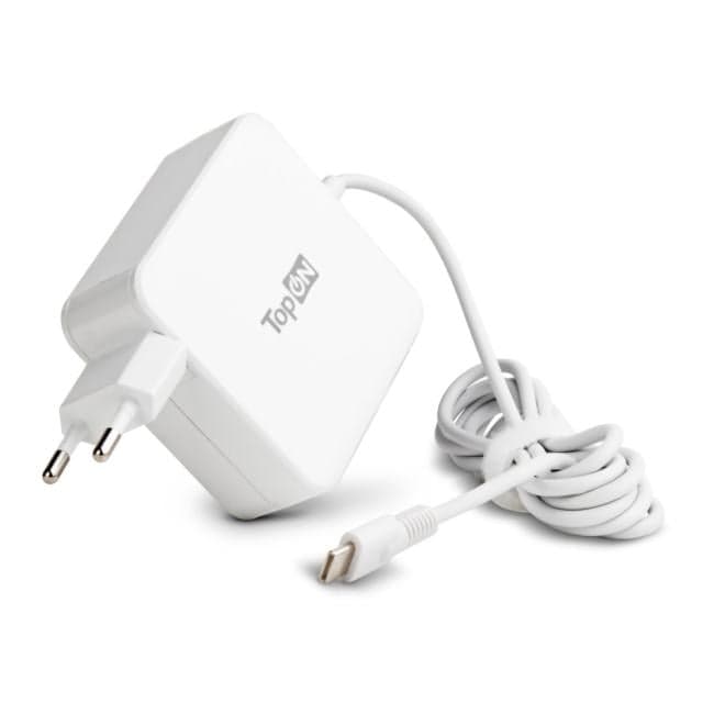 TopON TOP-DE65QW Блок питания TopON для ноутбука Dell 65W кабель Type-C, Power Delivery, Quick Charge 3.0