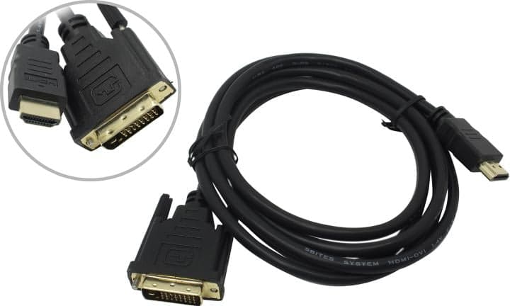 5bites APC-080-020 Кабель HDMI M / DVI M / 24+1 / DUAL LINK / 2M