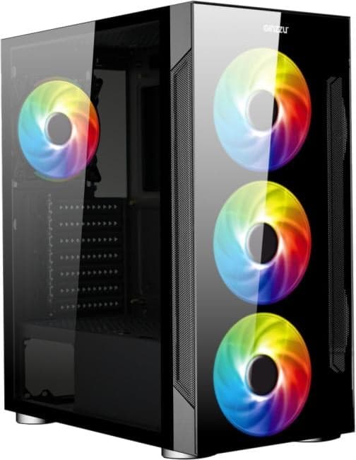 Miditower Ginzzu CL280 ATX без БП