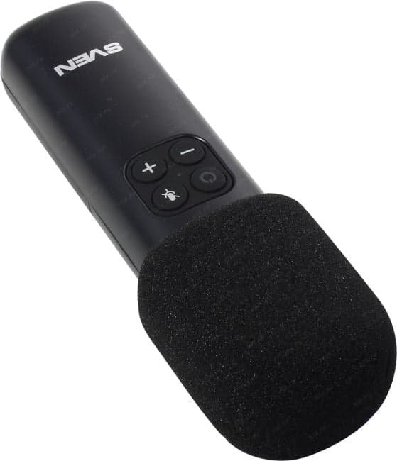 Колонка SVEN PS-255 Black (2x6W, Bluetooth, USB, FM, Li-Ion)