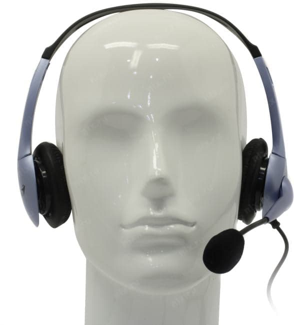 Наушники с микрофоном Genius HS-04S (с регулятором громкости)
