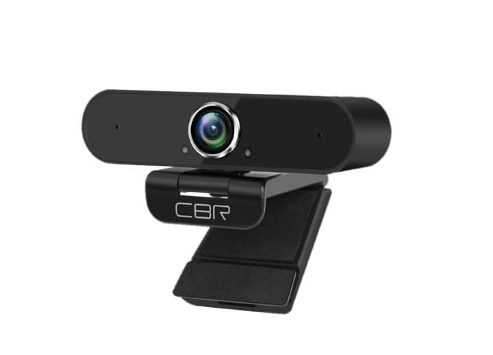 CBR CW 875QHD Black, Веб-камера с матрицей 5 МП, разрешение видео 2560х1440, USB 2.0, встроенный микрофон с шумоподавле