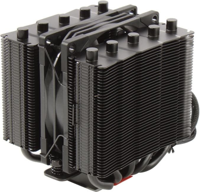Thermalright <Silver Soul 110 Black> (4пин, 115x/1200/1700/2011/AM4, 23дБ, 2500 об/мин, Al+тепл.трубки)