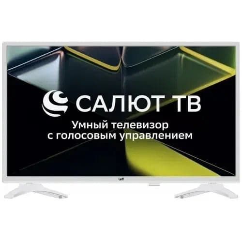 Телевизор LCD 32" HD WHITE SALUT SMART 32H691T LEFF