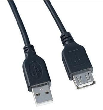 Perfeo <U4502> Кабель удлинительный USB 2.0 A-->A 1м