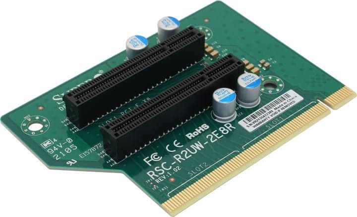 SuperMicro <RSC-R2UW-2E8R> Riser Card