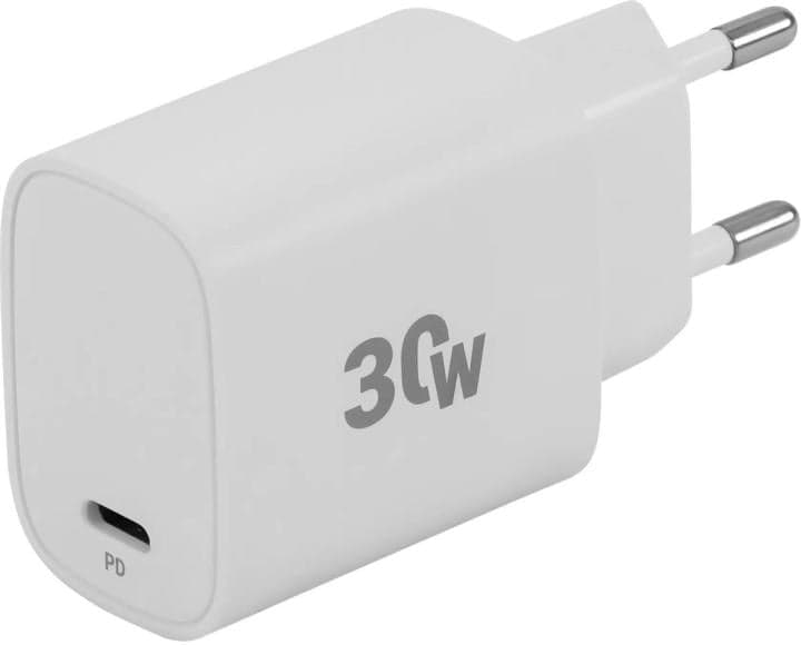 DGW3C0F010WH Сетевое зар./устр. Digma DGW3C 30W 3A (PD) USB-C универсальное белый ()