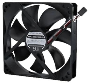 1225-24-24 Вентилятор промышленный Noiseblocker IP55 Serie 1225-24-24, 120x120x25 мм, 2400 об/мин, 41 дБА, напр. 24В