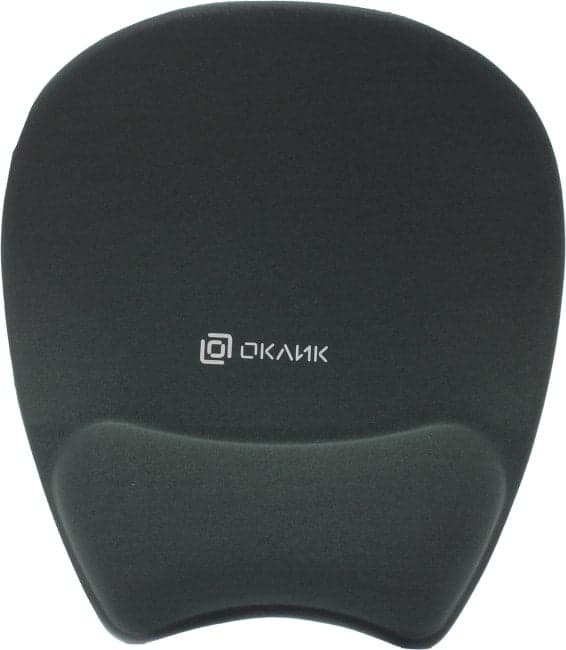 Oklick <OK-RG0580-GR> Коврик для мыши с гелевой подушкой под запястье <1088646>