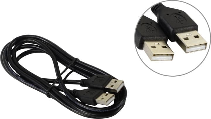 Cablexpert <CCP-USB2-AMAM-6> Кабель USB 2.0 AM-->AM 1.8м