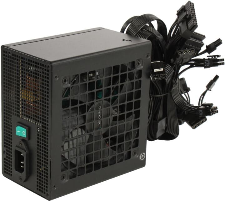 Блок питания Deepcool <PK600D-F20> 600W ATX (24+4x4+4x6/8пин)
