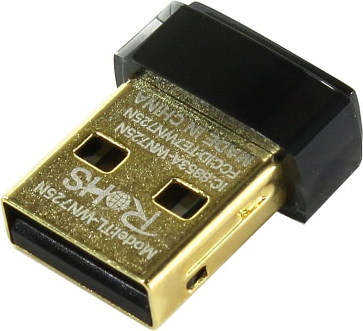 TP-LINK <TL-WN725N> Wireless N USB Nano Adapter (802.11b/g/n, 150Mbps)