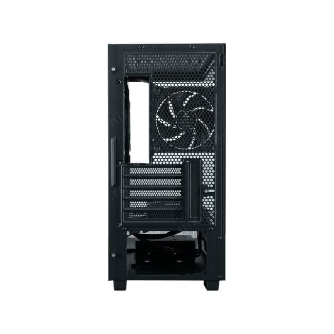 Q400M-5FG12A-C6-UC Корпус XASTRA Q400M 5ARGB-FG-C6-UC Black mATX/Aquarium/Screewless/ 5x120mm ARGB PWM FG fans/Argb+PWM