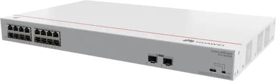 98012200 HUAWEI S110-16T2S (16*10/100/1000BASE-T ports, 2*GE SFP ports, built-in AC power, fanless)