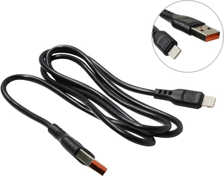GoPower GP01L <00-00018568> Кабель USB AM-->Lightning 1м