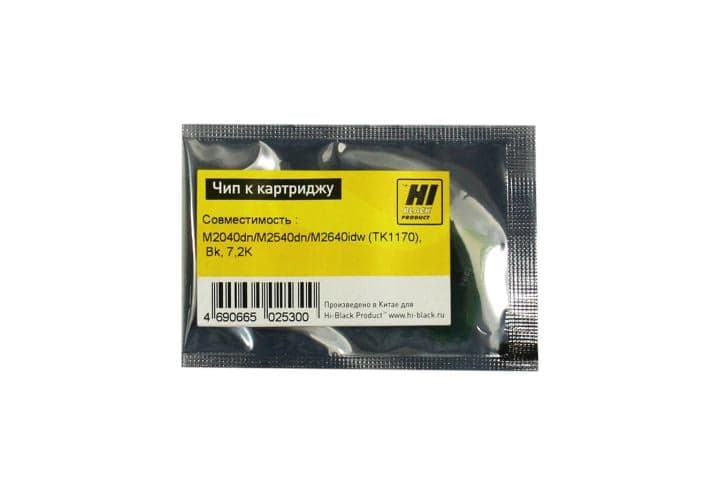 Hi-Black Чип к картриджу для Kyocera ECOSYS M2040dn/M2540dn/M2640idw, Bk, 7.2K