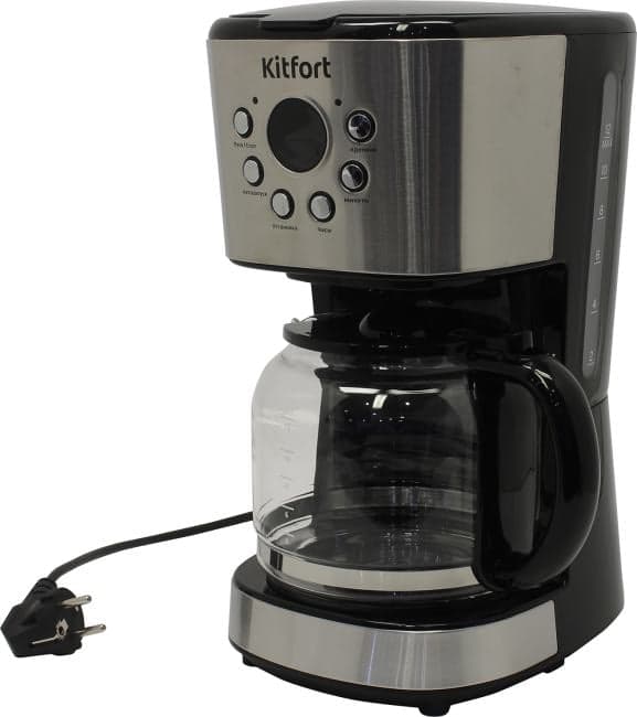Kitfort <KT-728> Кофеварка капельная (900W, 1.5л, LCD)