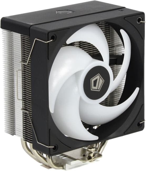 ID-Cooling <ID-CPU-SE-214-XT-V2-ARGB> (4пин,115x/1200/1700/AM4/AM5, 27.2дБ, 300-2000об/мин,Al+тепл.трубки)