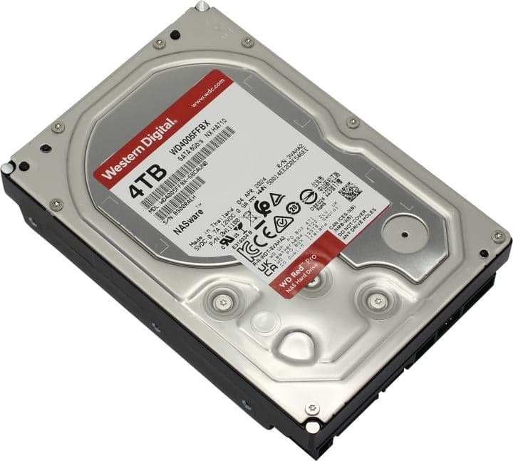HDD 4 Tb SATA 6Gb/s Western Digital Red Pro <WD4005FFBX> 3.5"