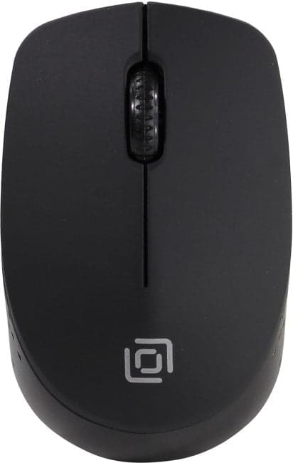 OKLICK Wireless Optical Mouse <486MW> <Black> (RTL) USB 3btn+Roll <1196555>