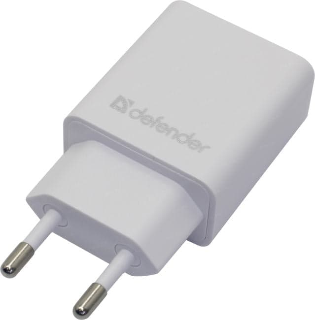 Defender EPA-10 White <83549> Зарядное устройство USB (Вых. DC5V, 10.5W, USB)