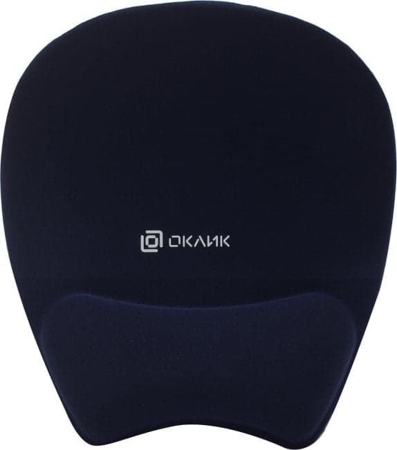 Oklick <OK-RG0580-BL> Коврик для мыши с гелевой подушкой под запястье <1088645>