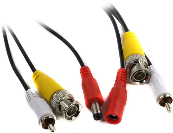 Orient <CVAP-50> Кабель BNC+RCA+питание для камеры видеонаблюдения, 50м