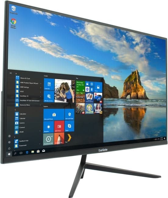 27" ЖК монитор ExeGate ProSmart EZ2707TA (LCD, 1920x1080, D-Sub, HDMI, DP) <EX297649RUS>