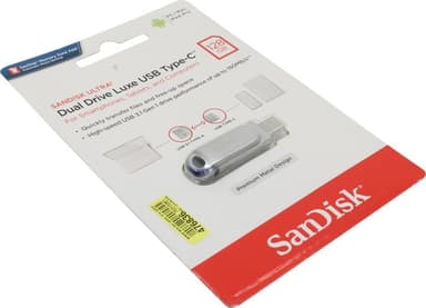SanDisk Ultra Dual Drive Luxe <SDDDC4-128G-G46> USB3.0/USB-C OTG Flash Drive 128Gb (RTL)