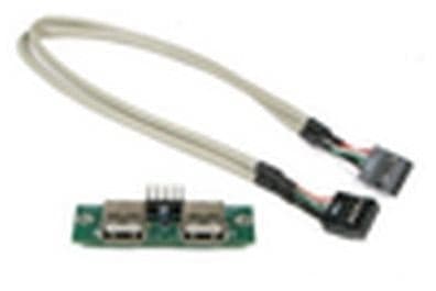 Chenbro <80H02342301A0> Плата с двумя портами USB3.0 для корпуса RM42300