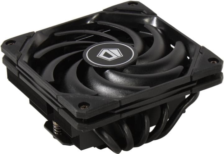 ID-Cooling <ID-CPU-IS-55-BLACK> (4пин, 115x/1200/1700/AM4, 13.8-31.2дБ, 500-200об/мин,Al+тепл.трубки)
