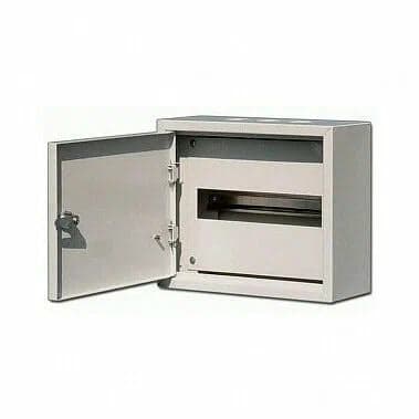 Щит DEKraft 30201DEK ЩРН-9 металлический навесной IP31, 9 модулей, 250х250х120