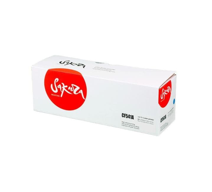 SACF541A Картридж SAKURA CF541A (203A) для HP M254, MFP M280/281, синий, 1 300 к.