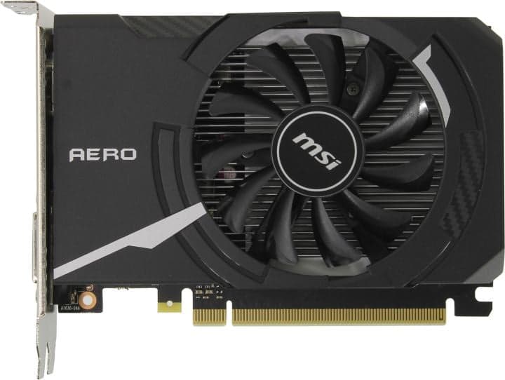 2Gb <PCI-E> DDR4 MSI GT 1030 AERO ITX 2GD4 OC (RTL) DVI+HDMI<GeForce GT1030>