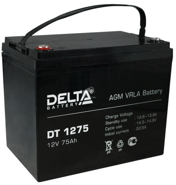 Аккумулятор Delta DT 1275