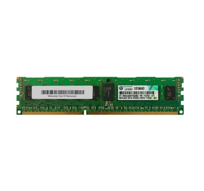 715282-001/713981-B21 Модуль памяти 4Gb HP 1600MHz PC3L-12800R-11 DDR3 singlerank x4 1.35V