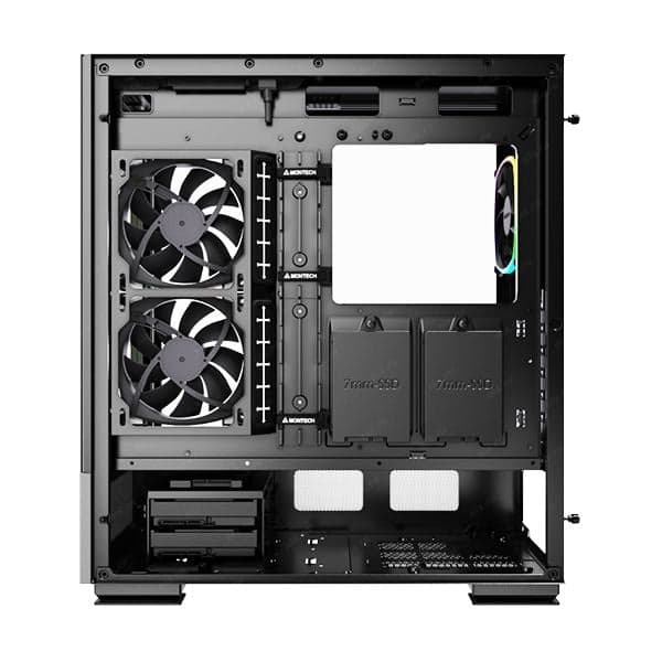 Корпус Montech SKY TWO Black / ATX / 4x120mm ARGB fans, hub / SKYTB