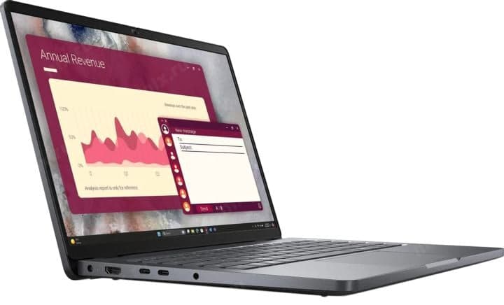 PRO14-5652 Ноутбук Dell Pro 14 Core Ultra 5 220U 16Gb SSD512Gb Intel Graphics 14" IPS FHD+ (1920x1200) Linux grey WiFi