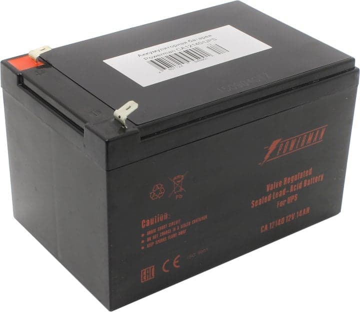 Аккумулятор Powerman CA 12140 (12V, 14Ah) для UPS