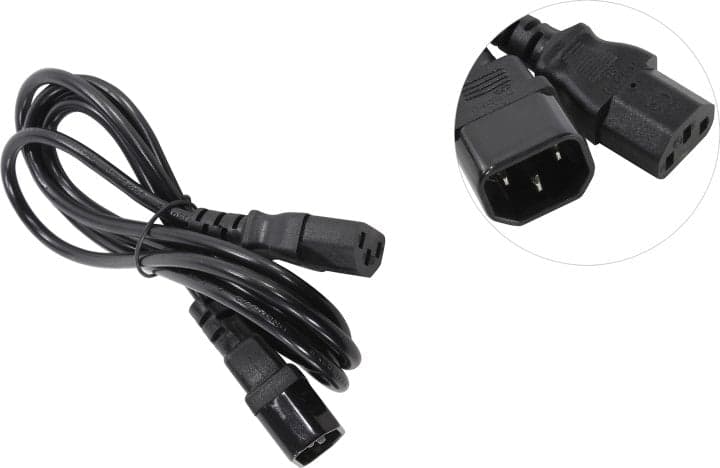 ExeGate EC-1.8P <EP280624RUS> Кабель IEC-320-C13 - IEC-320-C14 1.8м