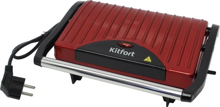 Kitfort <KT-1609 красный> Сэндвичница (640Вт)