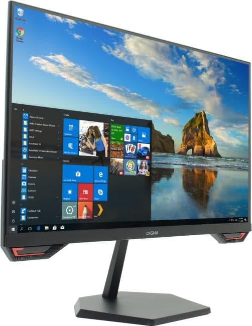 23.8" ЖК монитор Digma Overdrive 24P511F <DM24SG02> (LCD, 1920x1080, HDMI, DP)